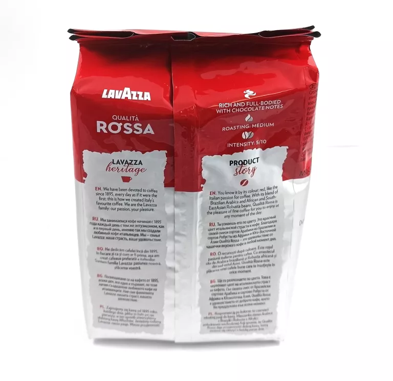 KAWA ZIARNISTA LAVAZZA QUALITA ROSSA 1KG