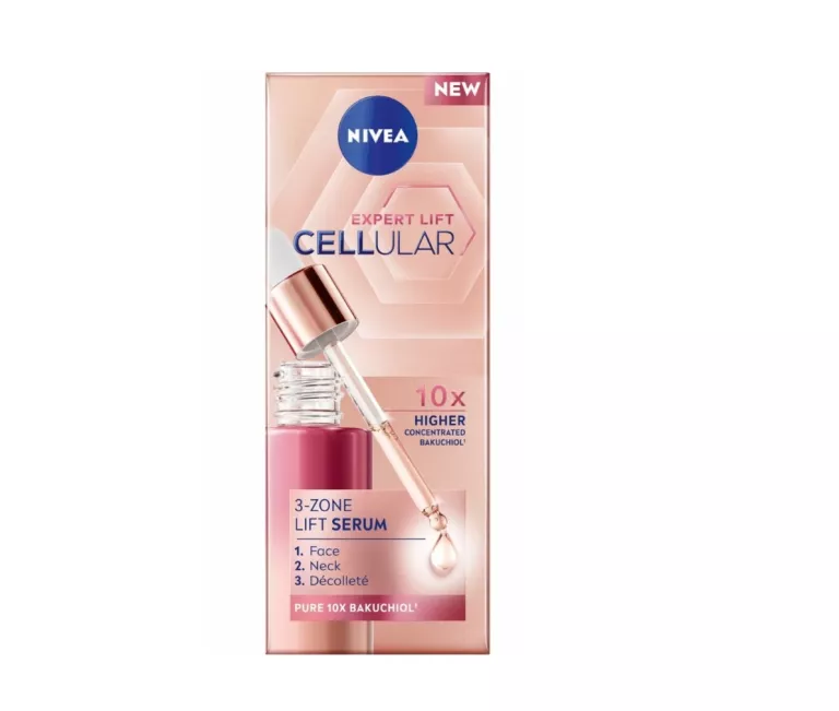 NIVEA CELLULAR EXPERT LIFT SERUM LIFTINGUJĄCE DO TWARZY NA ZMARSZCZKI 30ML