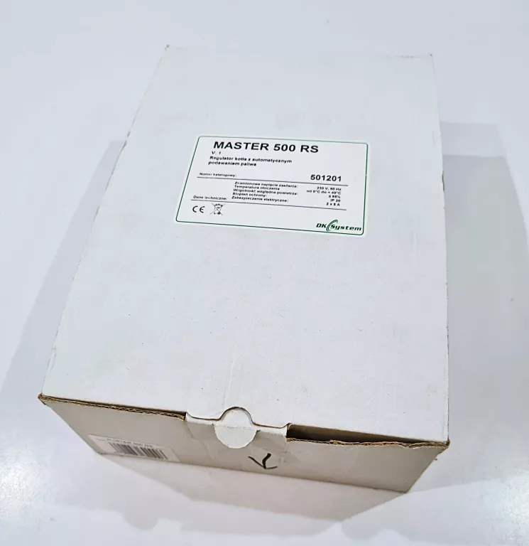 MASTER 500 RS V1 REGULATOR KOTŁA Z AUT. PODAWANIEM PALIWA 501201