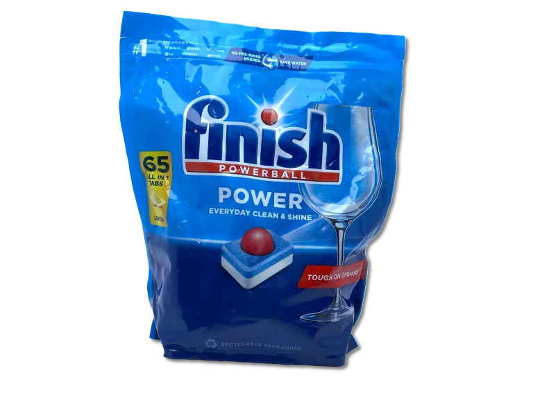 TABLETKI DO ZMYWARKI  FINISH POWER  LEMON  65 SZT