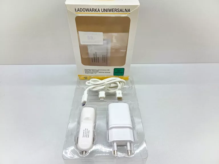 ŁADOWARKA UNIWERSALNA 3 KOŃCÓWKI + SAMOCHODOWA