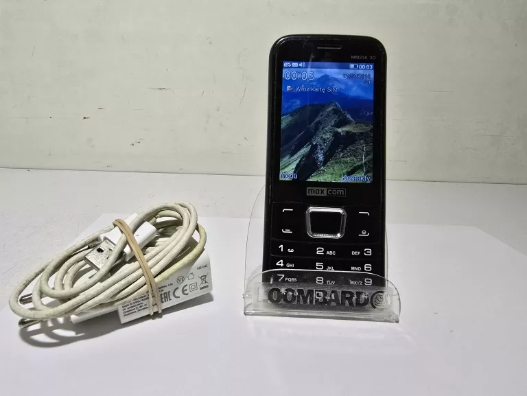 TELEFON MAXCOM MM238 3G + ŁAD