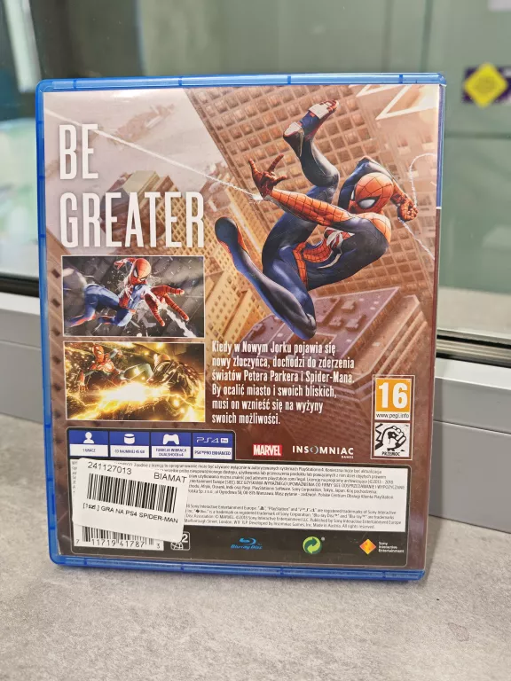 GRA NA PS4 SPIDER-MAN