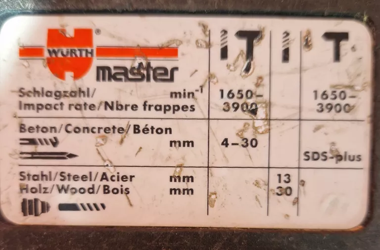 WUTRH MASTER BMH 30-E