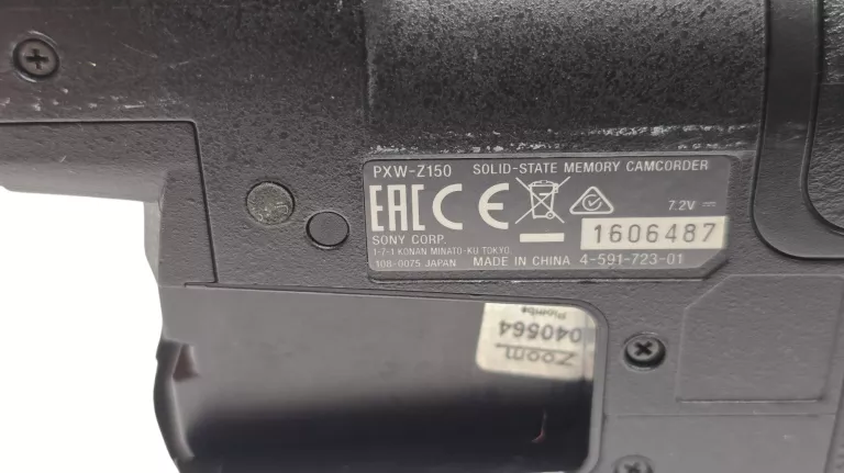 KAMERA CYFROWA 4K SONY PXW Z150+ PUDELKO