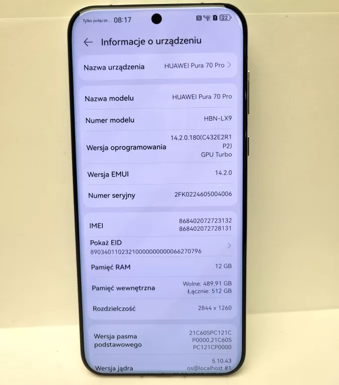 TELEFON HUAWEI PURA 70 PRO KOMPLET ( P L U S)