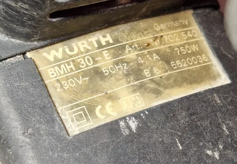 WUTRH MASTER BMH 30-E