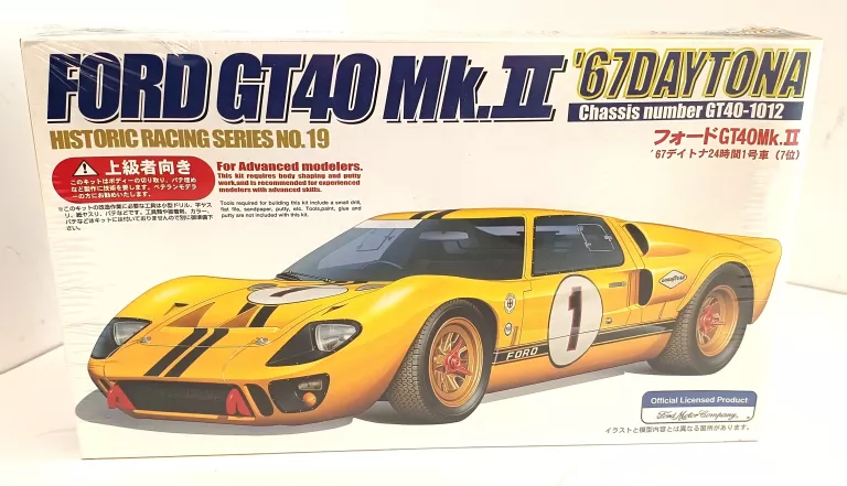 MODEL FUJIMI FORD GT40 12139 JAK NOWY