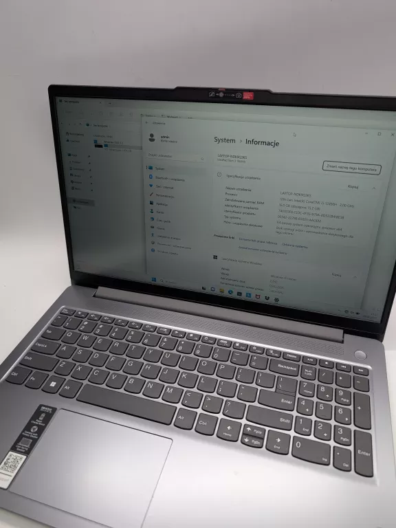 LENOVO IDEAPAD SLIM 3 15IAH8 (CORE I5-12450H / 16 GB RAM / 512 SSD) GW.