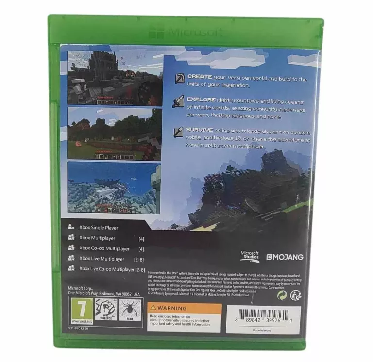 GRA XBOX ONE MINECRAFT