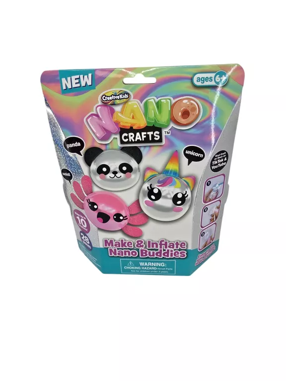 TAŚMA NANO CRAFT ZESTAW MAKE & INFLATE NANO BUDDIES BAŃKI 28 EL.