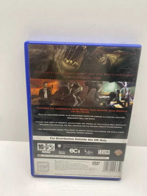GRA CONSTANTINE SONY PLAYSTATION 2 (PS2)