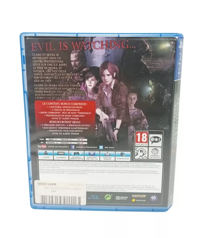 RESIDENT EVIL REVELATIONS 2 BOX SET PS4