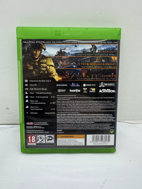 GRA NA XBOX ONE CALL OF DUTY BLACK OPS 4 PL