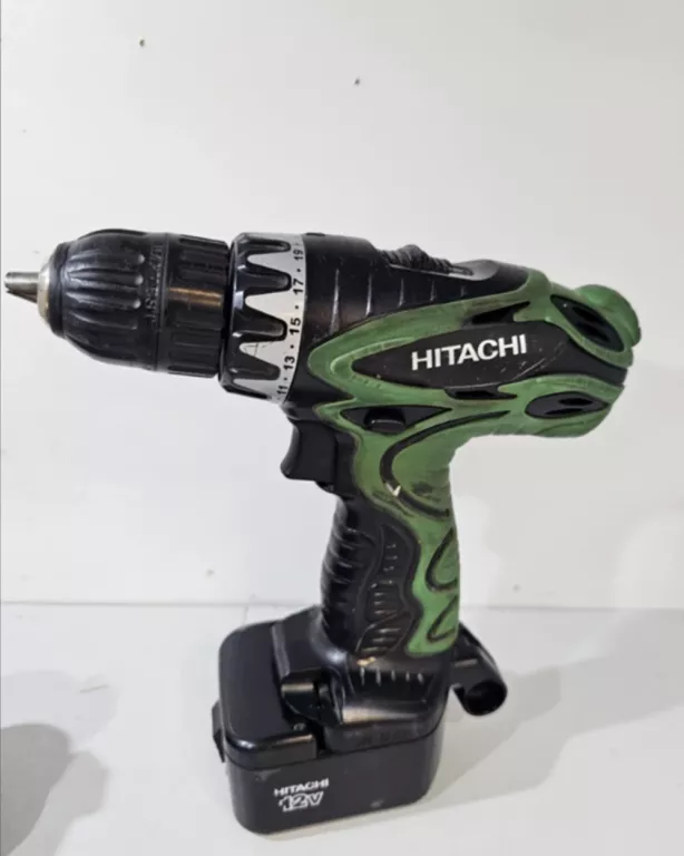 WKRĘTARKA HITACHI DS12DVF3 12V 2 AKU ŁADOWARKA LATARKA WALIZKA