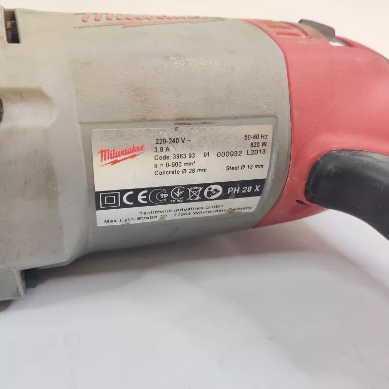 MŁOTOWIERTARKA MILWAUKEE PH 28 X SDS-PLUS 820W