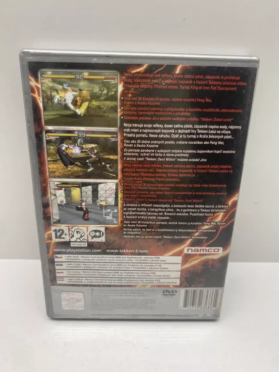 GRA TEKKEN 5 - WYD. POLSKIE - PS2 SONY PLAYSTATION 2 (PS2)