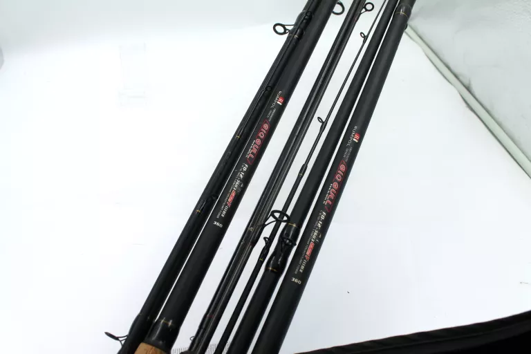3 WĘDKI - OKAZJA! 2 X RUMPOL BIG BULL FD-120 3603 + VENGEANCE 270M 10-30G