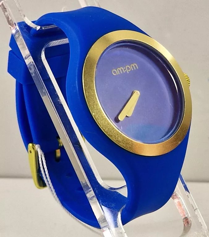 ZEGAREK AM:PM NIEBIESKI PM158-U373-K1 METKI