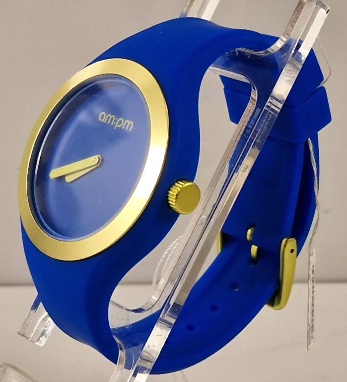 ZEGAREK AM:PM NIEBIESKI PM158-U373-K1 METKI