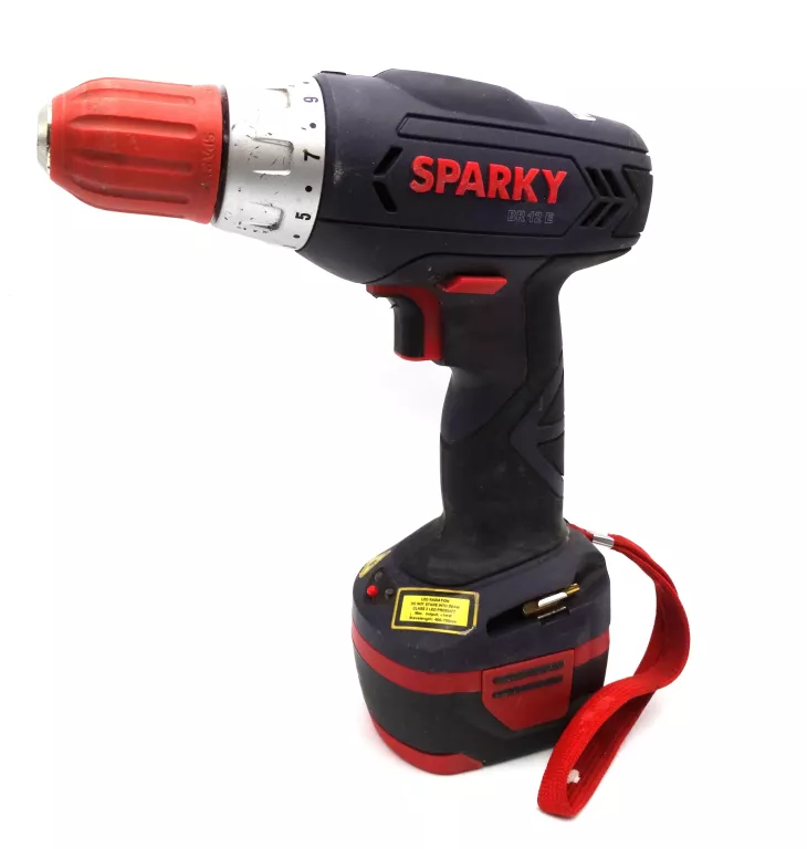 WKRĘTARKA SPARKY BR12E +LATARKA AKUMULATOR ŁADOWARKA