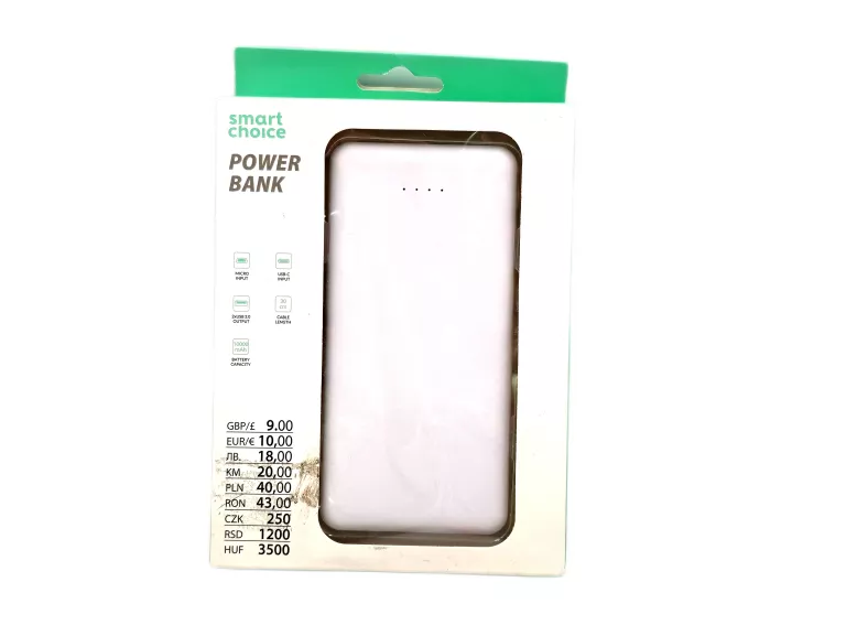 SMART CHOICE POWERBANK 10.000