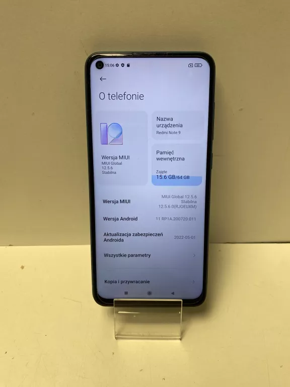 TELEFON XIAOMI REDMI NOTE 9 4/64GB