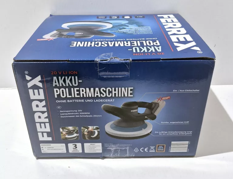 POLERKA FERREX AKKU POLIERMASCHINE