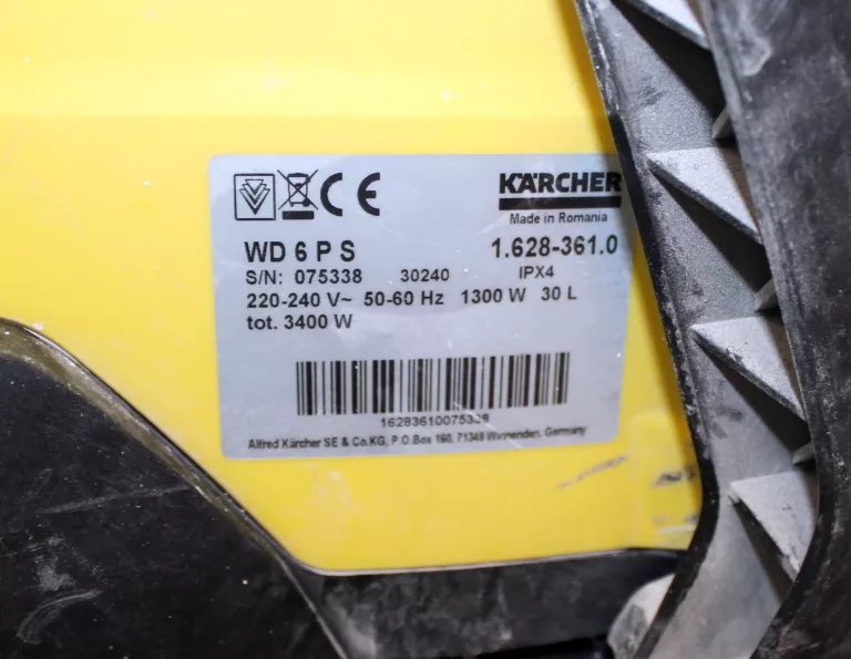 ODKURZACZ KARCHER WD 6 PS