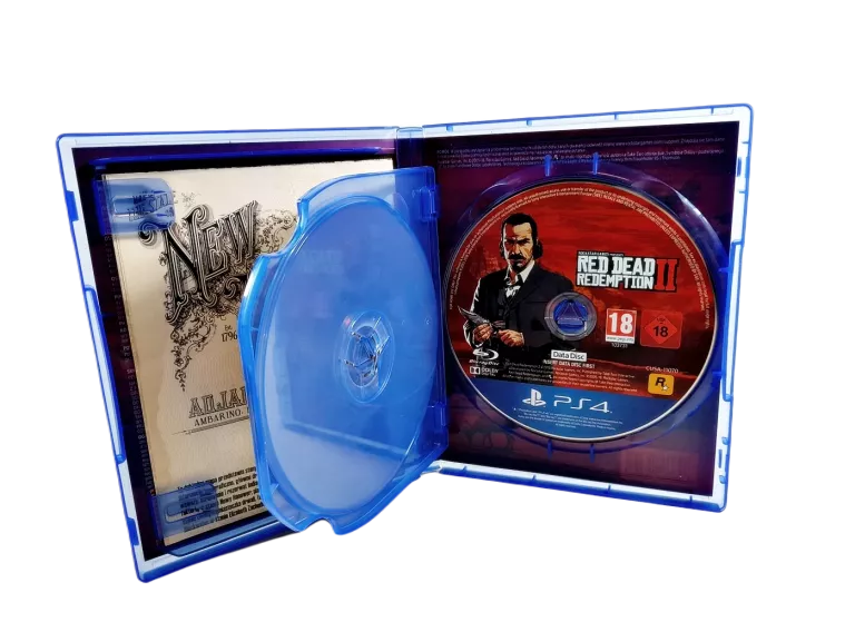 GRA NA KONSOLE PS4 RED DEAD REDEMPTION 2 PL WERSJA GRA AKCJI