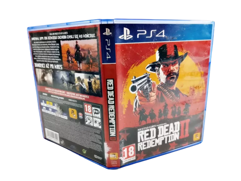 GRA NA KONSOLE PS4 RED DEAD REDEMPTION 2 PL WERSJA GRA AKCJI