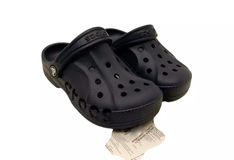 CROCS KLAPKI DZIECIĘCE GUMA GRANATOWY ROZMIAR 29-30