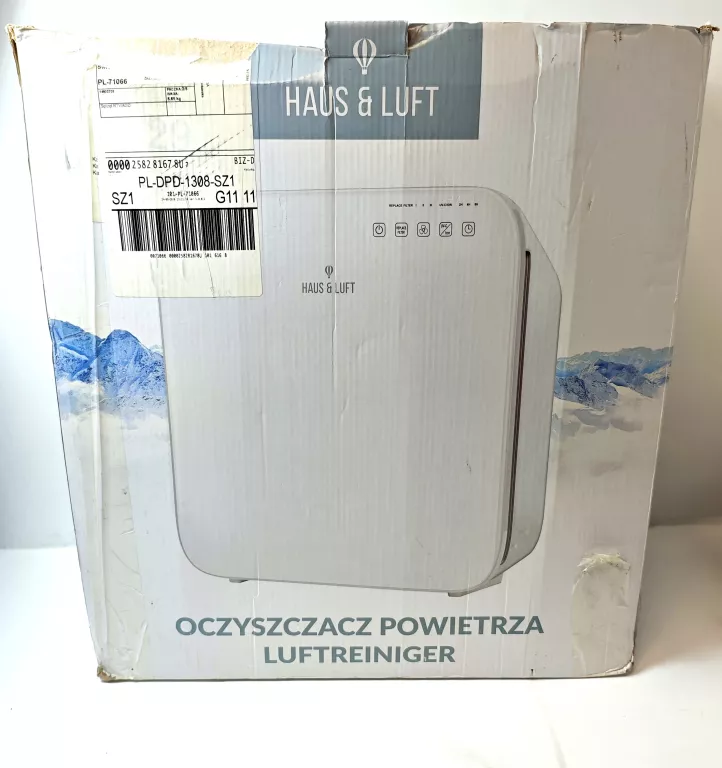 OCZYSZCZACZ POWIETRZA HAUS & LUFT HL-OP-10 GŁOŚNO CHODZI NA DRUGIM BIEGU