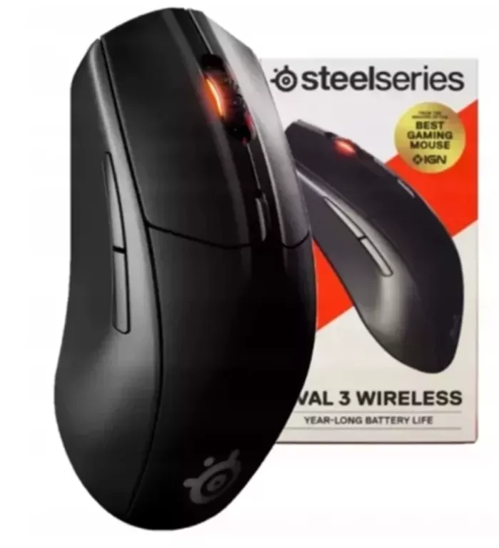 MYSZKA BEZPRZEWODOWA STEELSERIES RIVAL 3 GAMING RGB PODŚWIETLANA