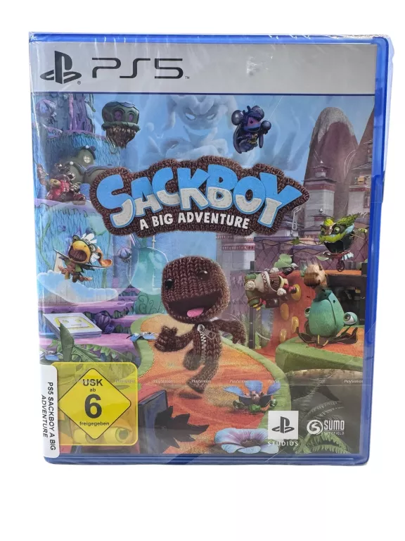 PS5 SACKBOY A BIG ADVENTURE ZAFOLIOWANA