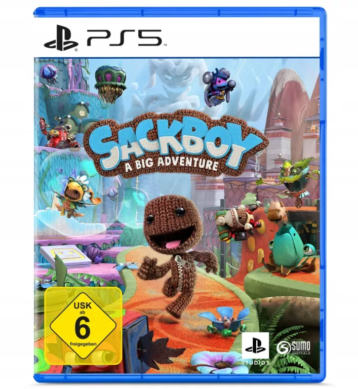 PS5 SACKBOY A BIG ADVENTURE ZAFOLIOWANA