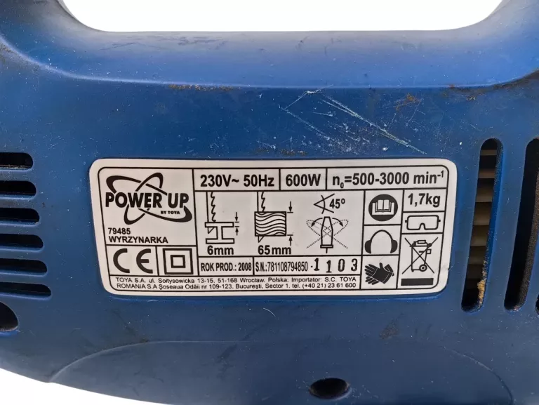WYRZYNARKA POWER UP 79485 600W