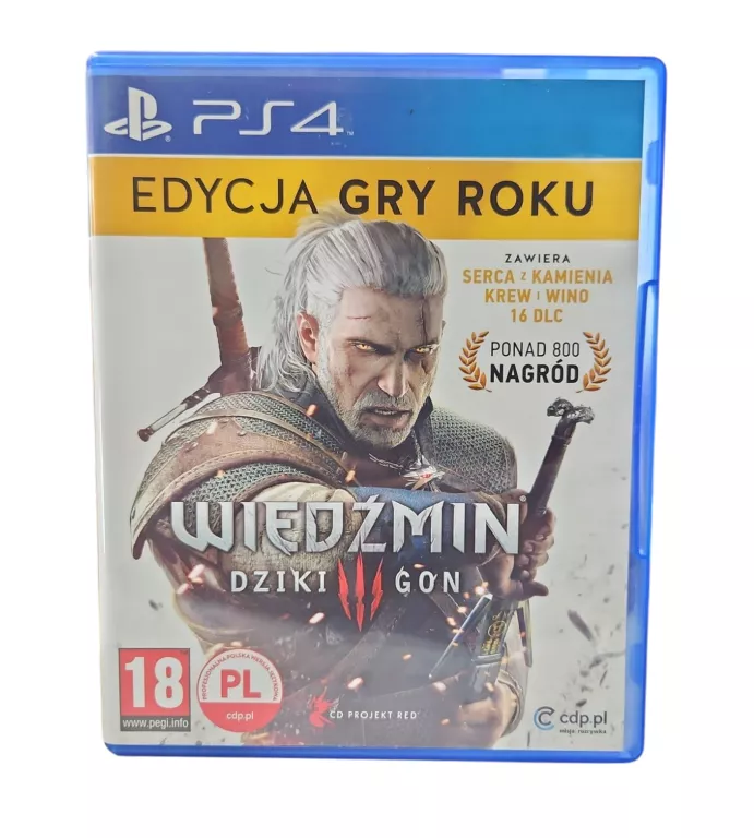 GRA PS 4 WIEDZMIN DZIKI GON