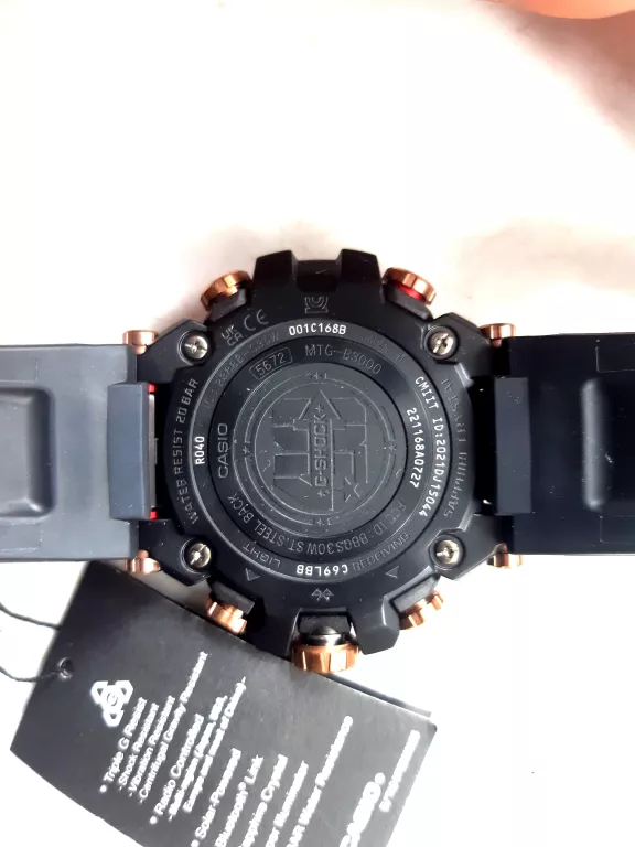 ZEGAREK CASIO G-SHOCK MTG-B3000FR-1AER FLARE RED LIMITED EDITION KOMPLET