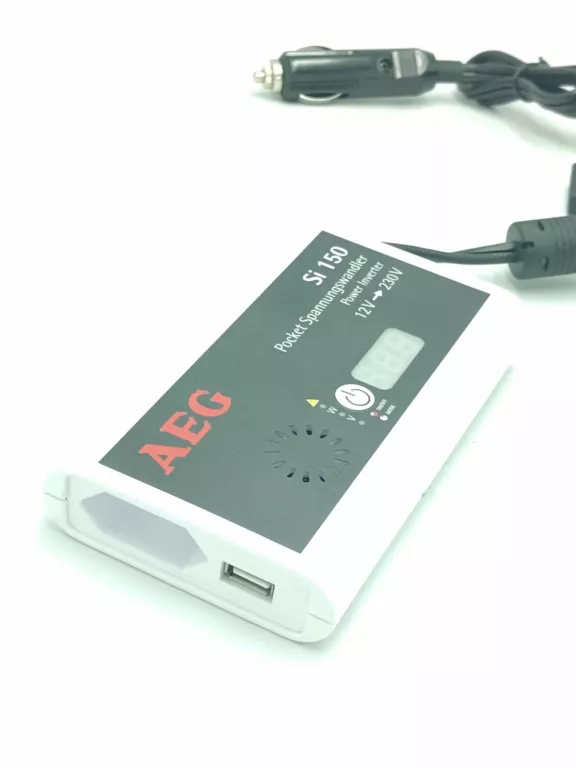 PRZETWORNICA AEG POCKET 12V/230V 150W/300W