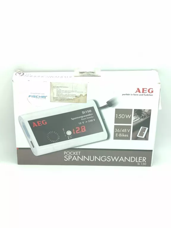PRZETWORNICA AEG POCKET 12V/230V 150W/300W