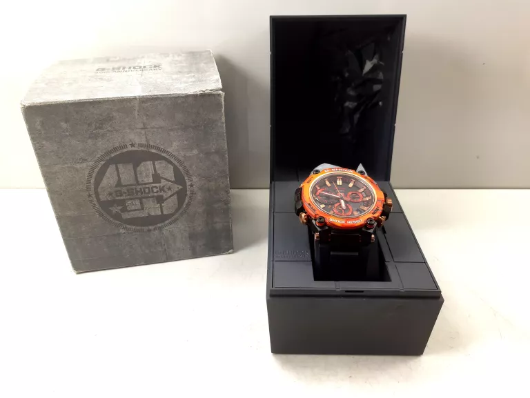 ZEGAREK CASIO G-SHOCK MTG-B3000FR-1AER FLARE RED LIMITED EDITION KOMPLET
