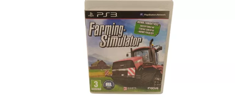 GRA NA KONSOLE PS3 FARMING SIMULATR POSKA WERSJA SYMULACJE 2013R.