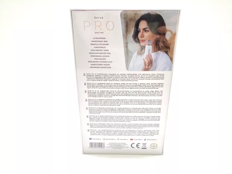 URZĄDZENIE DO PEELINGU KAWITACYJNEGO BEAUTIFLY B- SCRUB PRO
