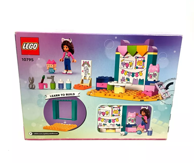 KLOCKI LEGO 10795 KOCI DOMEK GABI PRACE RĘCZNE Z TEKTURZĄTKIEM 4+