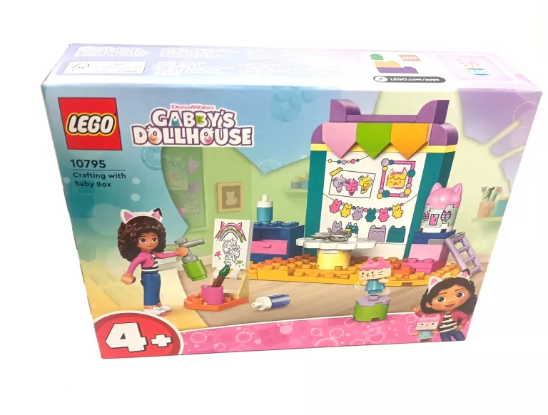 KLOCKI LEGO 10795 KOCI DOMEK GABI PRACE RĘCZNE Z TEKTURZĄTKIEM 4+