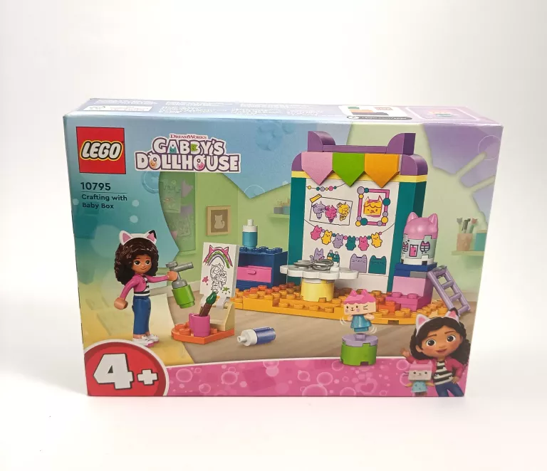 KLOCKI LEGO 10795 KOCI DOMEK GABI PRACE RĘCZNE Z TEKTURZĄTKIEM 4+