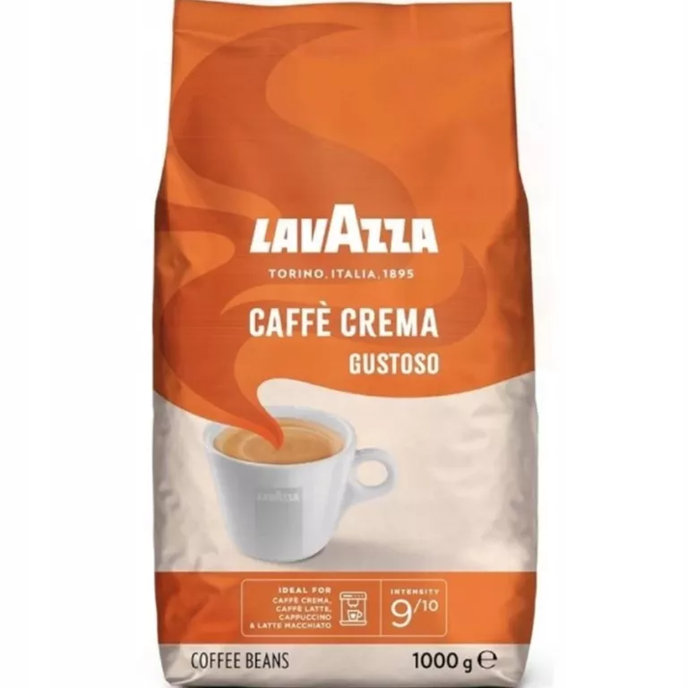 LAVAZZA CAFFE CREMA GUSTOSO - KAWA ZIARNISTA 1KG