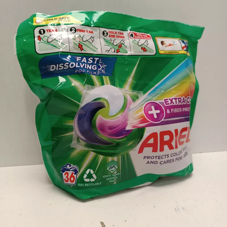 ARIEL ALL-IN-1 PODS COLOR CLEAN & FRESH, KAPSUŁKI Z PŁYNEM DO PRANIA, 36SZ