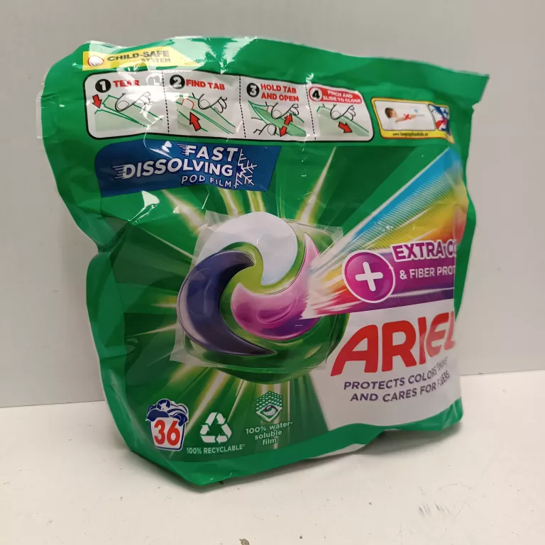 ARIEL ALL-IN-1 PODS COLOR CLEAN & FRESH, KAPSUŁKI Z PŁYNEM DO PRANIA, 36SZ